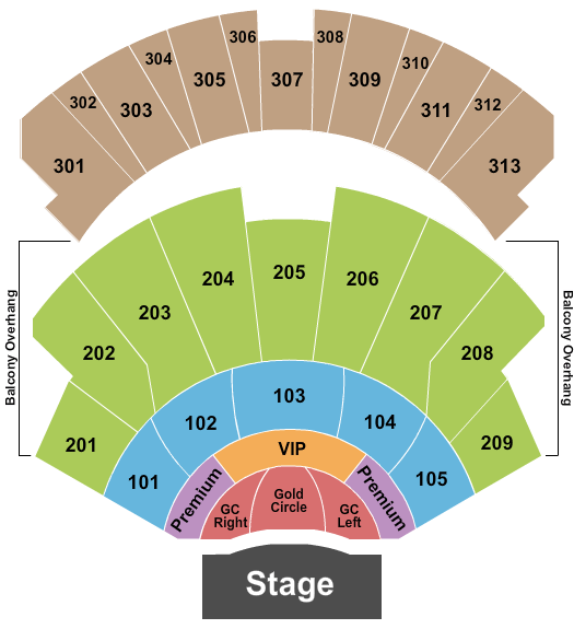 PH Live At Planet Hollywood Shania Twain Seating Chart